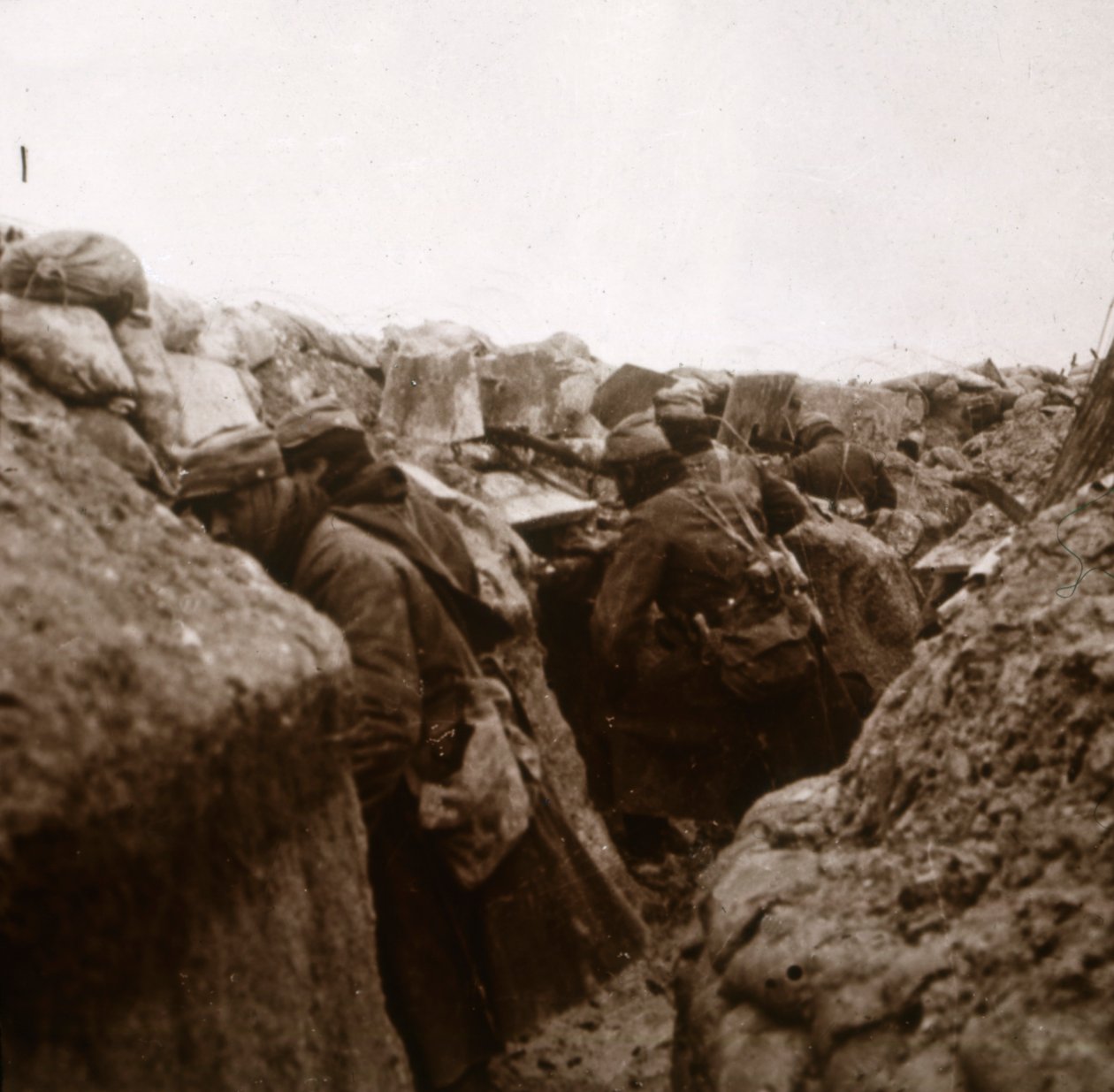 Příprava na útok, Arne, Severní Francie, c1914-c1918 od Unbekannt
