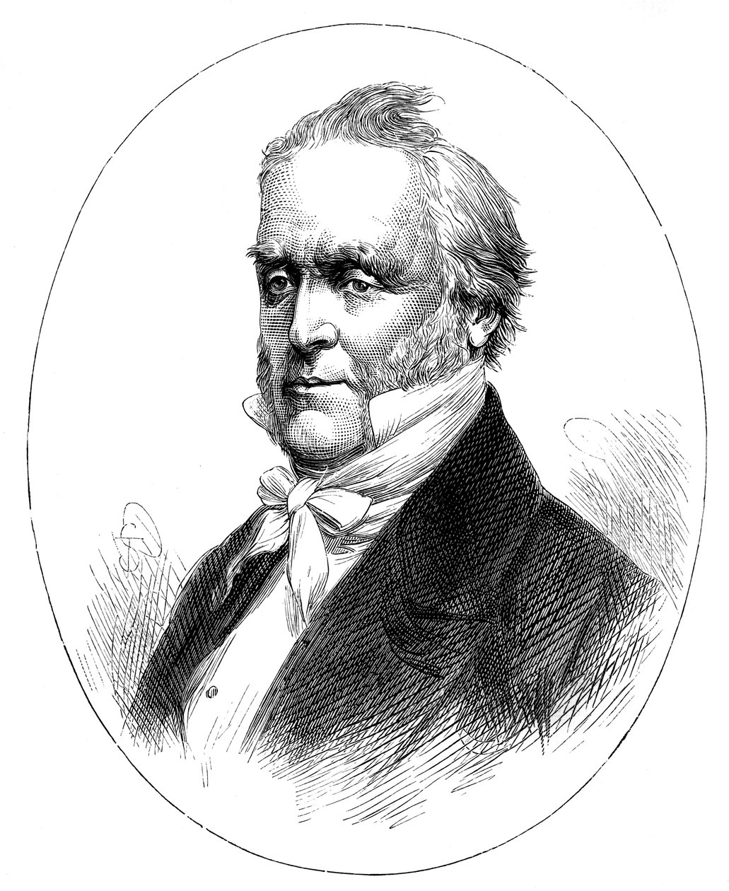 Prezident James Buchanan 1791-1868, 15. prezident Spojených států od Unbekannt