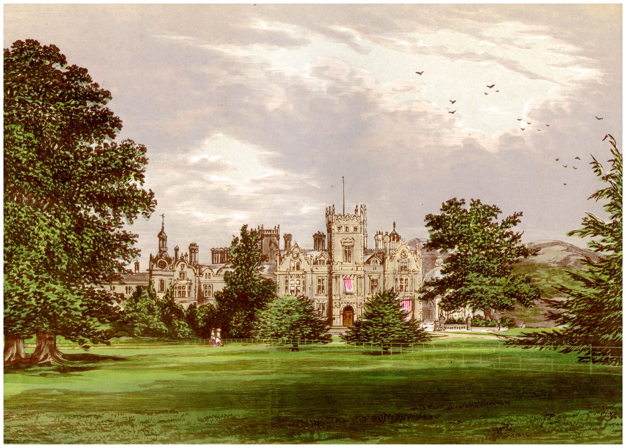 Preston Hall, Kent, domov rodiny Brassey, c1880 od Unbekannt