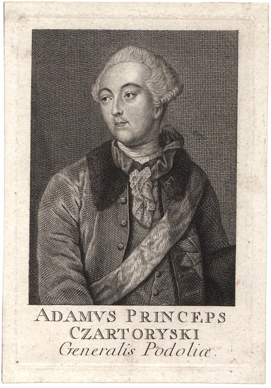 Princ Adam Kazimierz Czartoryski 1734-1823 od Unbekannt