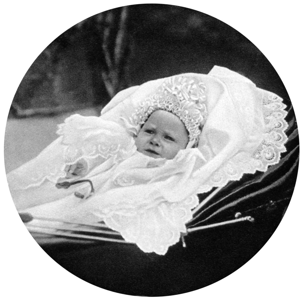 Princ Albert Windsor ve věku jednoho roku, c1896 od Unbekannt