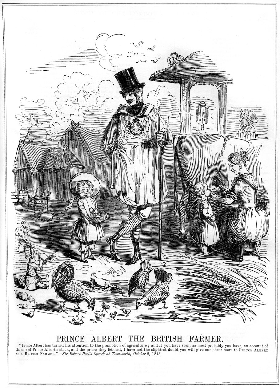 Princ Albert britský farmář, 1843 od Unbekannt