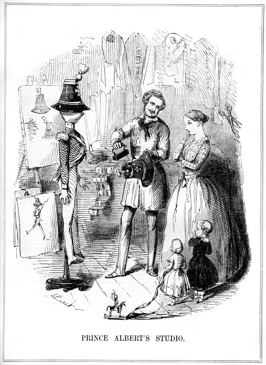Prince Alberts Studio, 1843 od Unbekannt