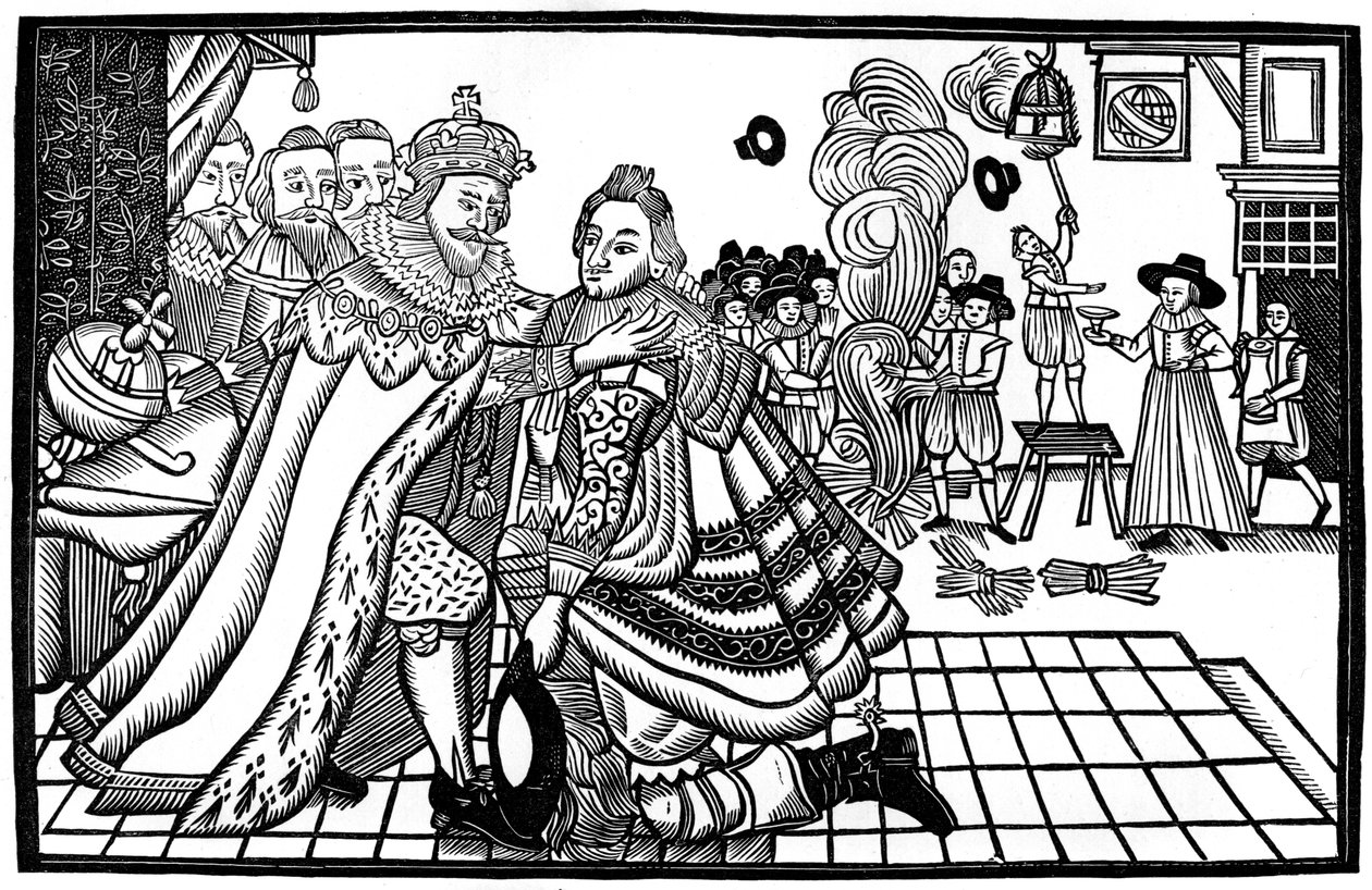Princ Charles vítejte doma ze Španělska, 1623, 1893 od Unbekannt