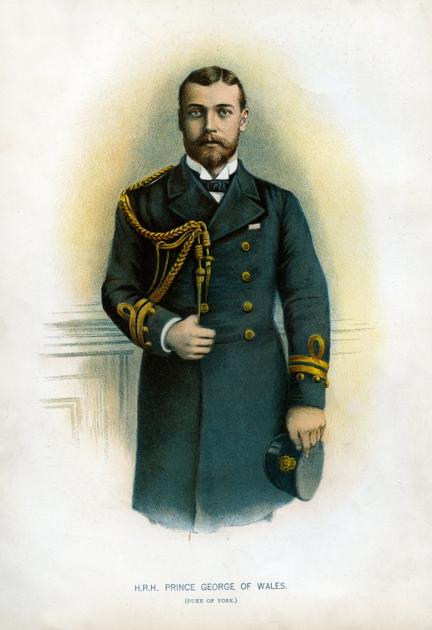 Princ George z Walesu, vévoda z Yorku, 1890-1893 od Unbekannt
