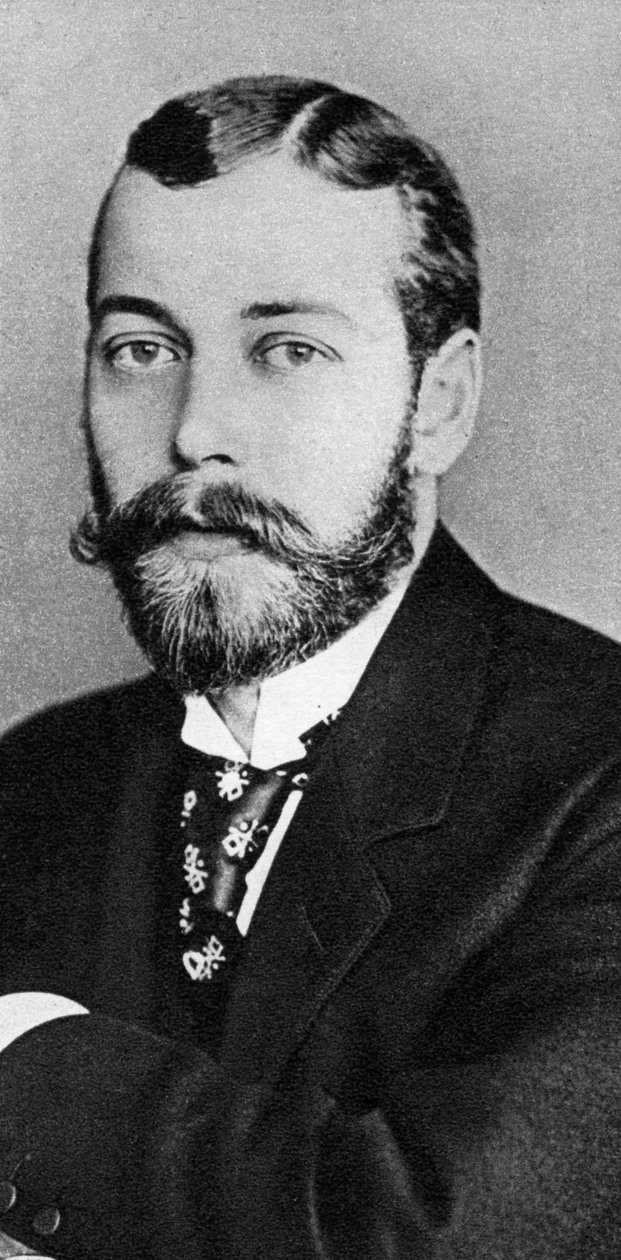Princ George, budoucí král Jiří V., konec 19.-začátek 20. století od Unbekannt