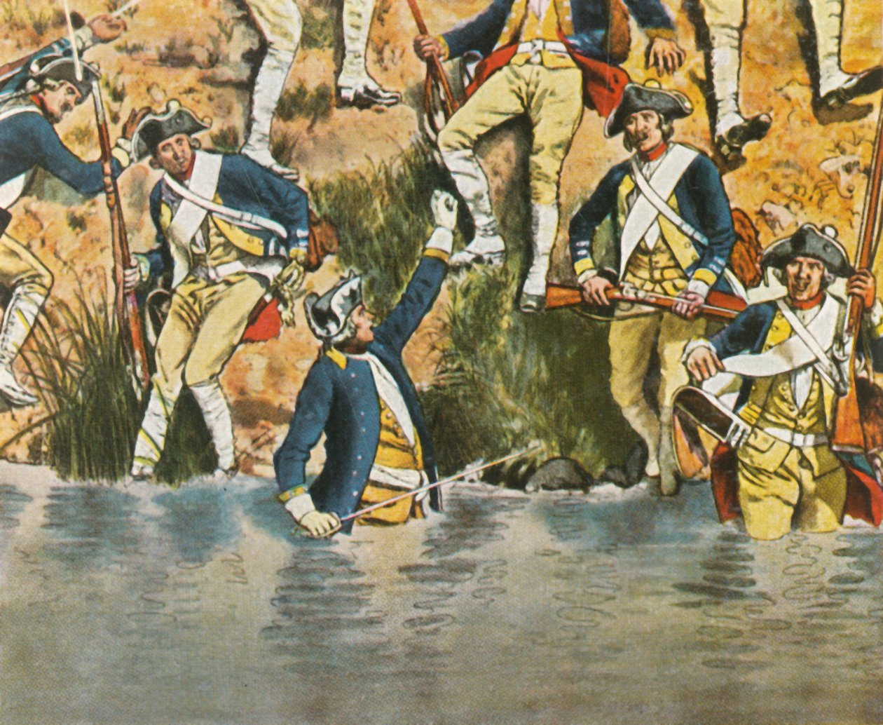 Princ Jindřich v bitvě u Prahy, 6. května 1757, 1936. od Unbekannt