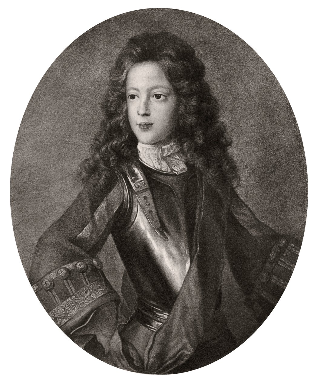 Princ James Francis Edward Stuart, starý uchazeč, c1700 1906 od Unbekannt