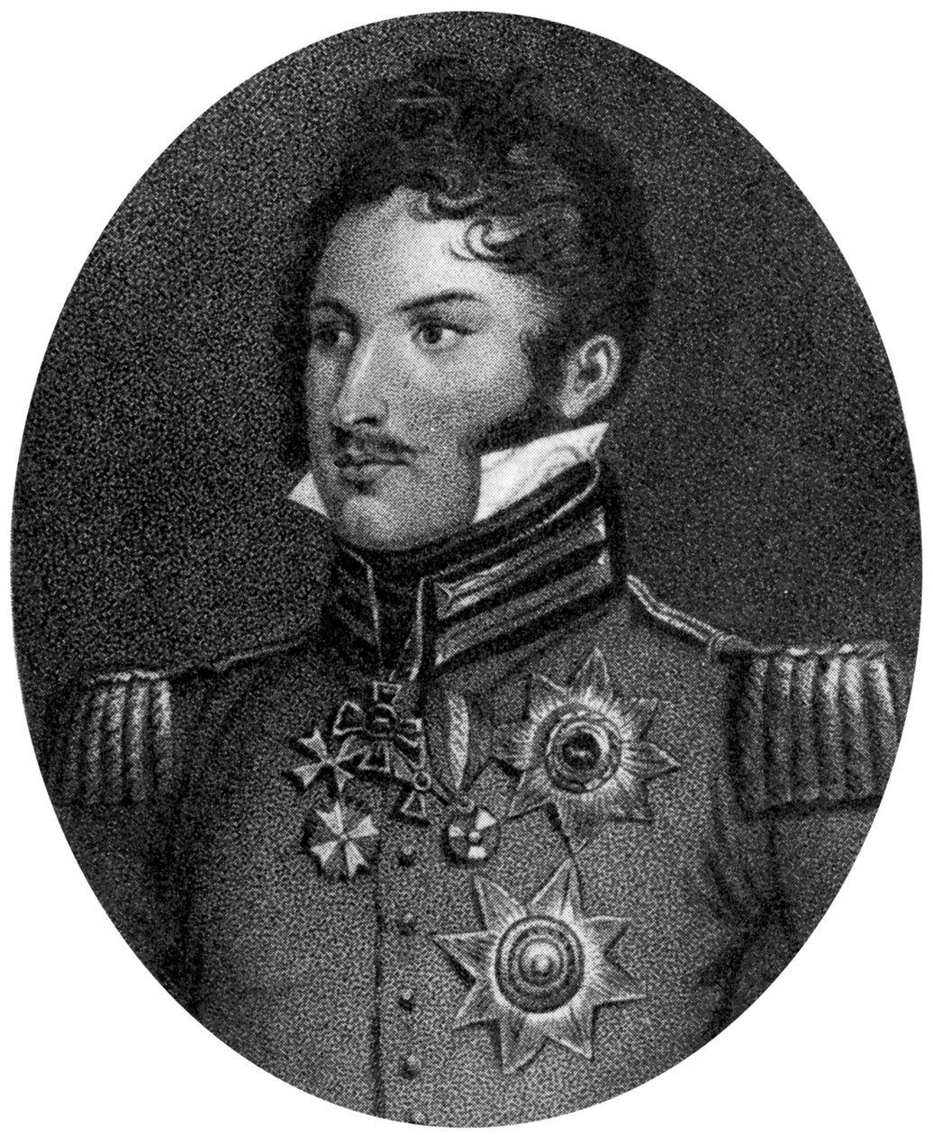 Princ Leopold Saxe-Coburg-Saalfeld, 19. století od Unbekannt