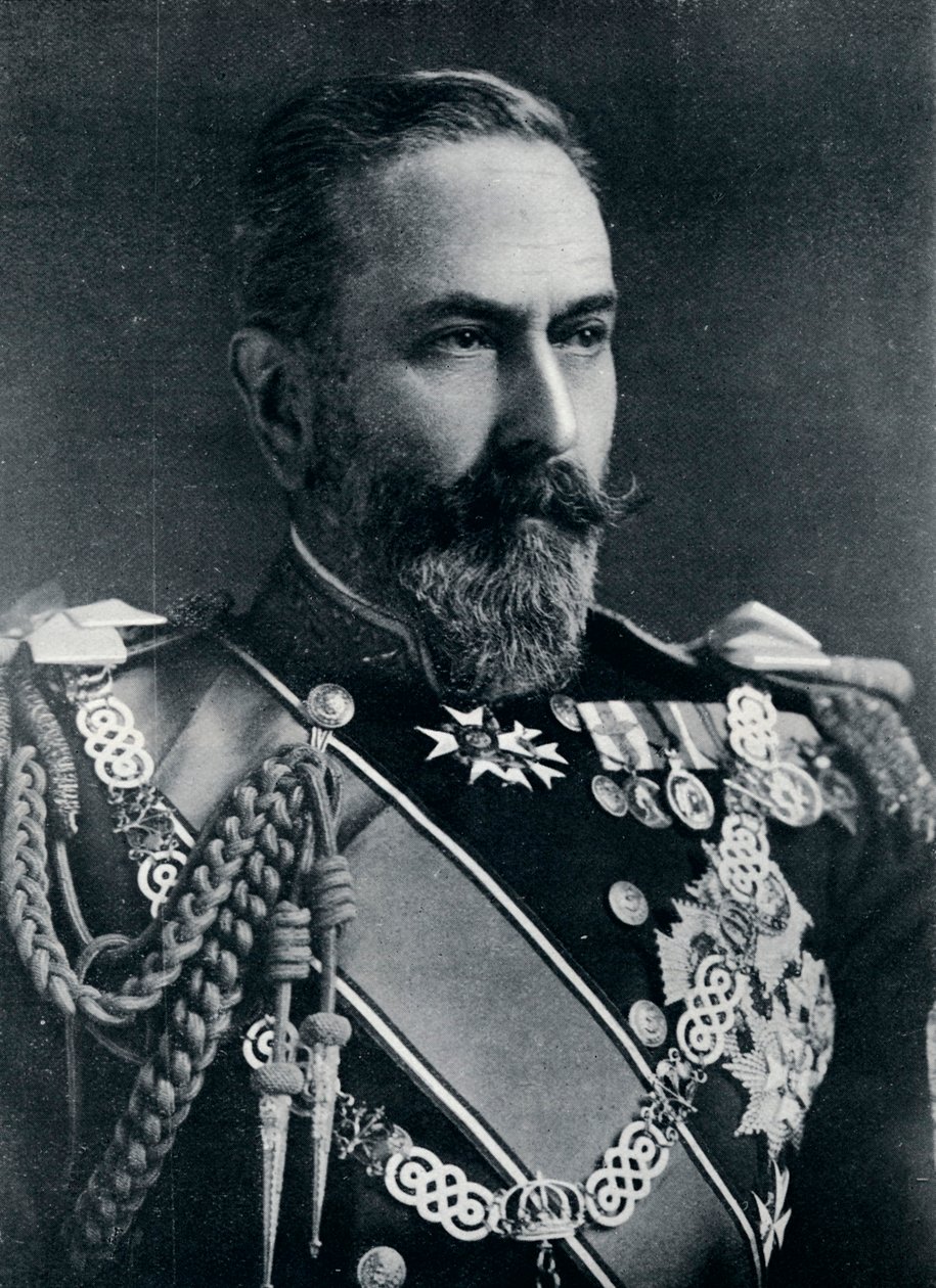 Princ Louis z Battenbergu, první námořní lord admirality, c1914 od Unbekannt