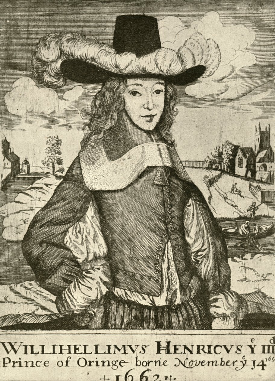 Princ William Oranžský ve svém třináctém roce, c1662, 1928. od Unbekannt