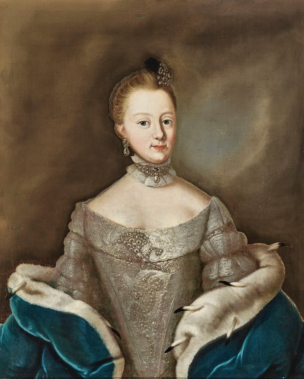 princezna Anna Amálie Brunswick-Wolfenbüttel 1739-1807, vévodkyně..., 2. polovina 18. stol. od Unbekannt