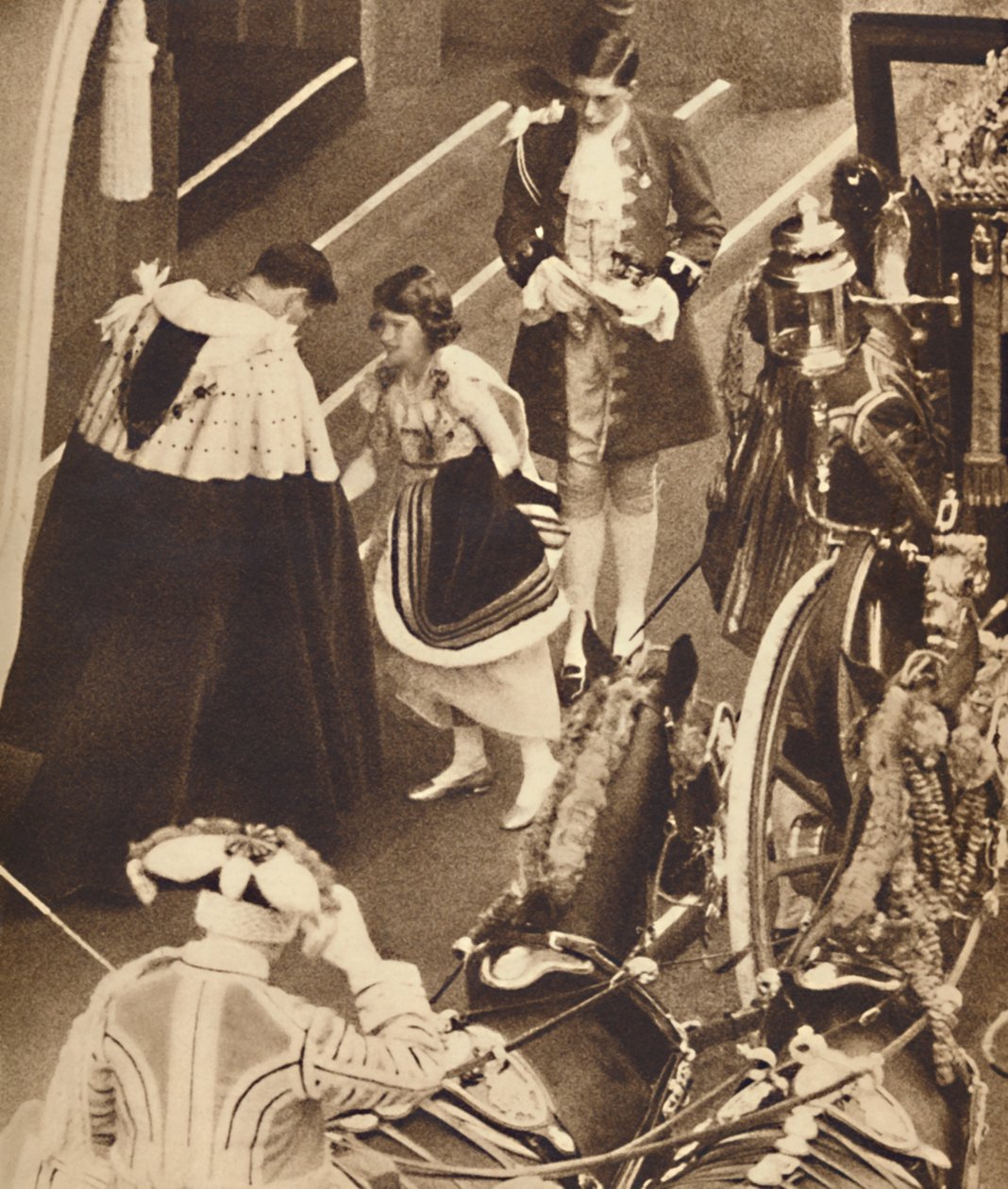 Princezna Elizabeth řídí vlak, 12. května 1937 od Unbekannt