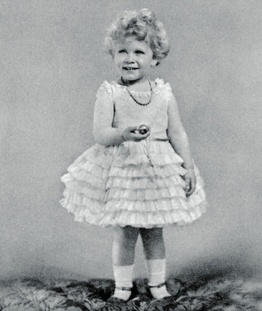 Princezna Alžběta ve věku dvou let v roce 1928, 1937 od Unbekannt