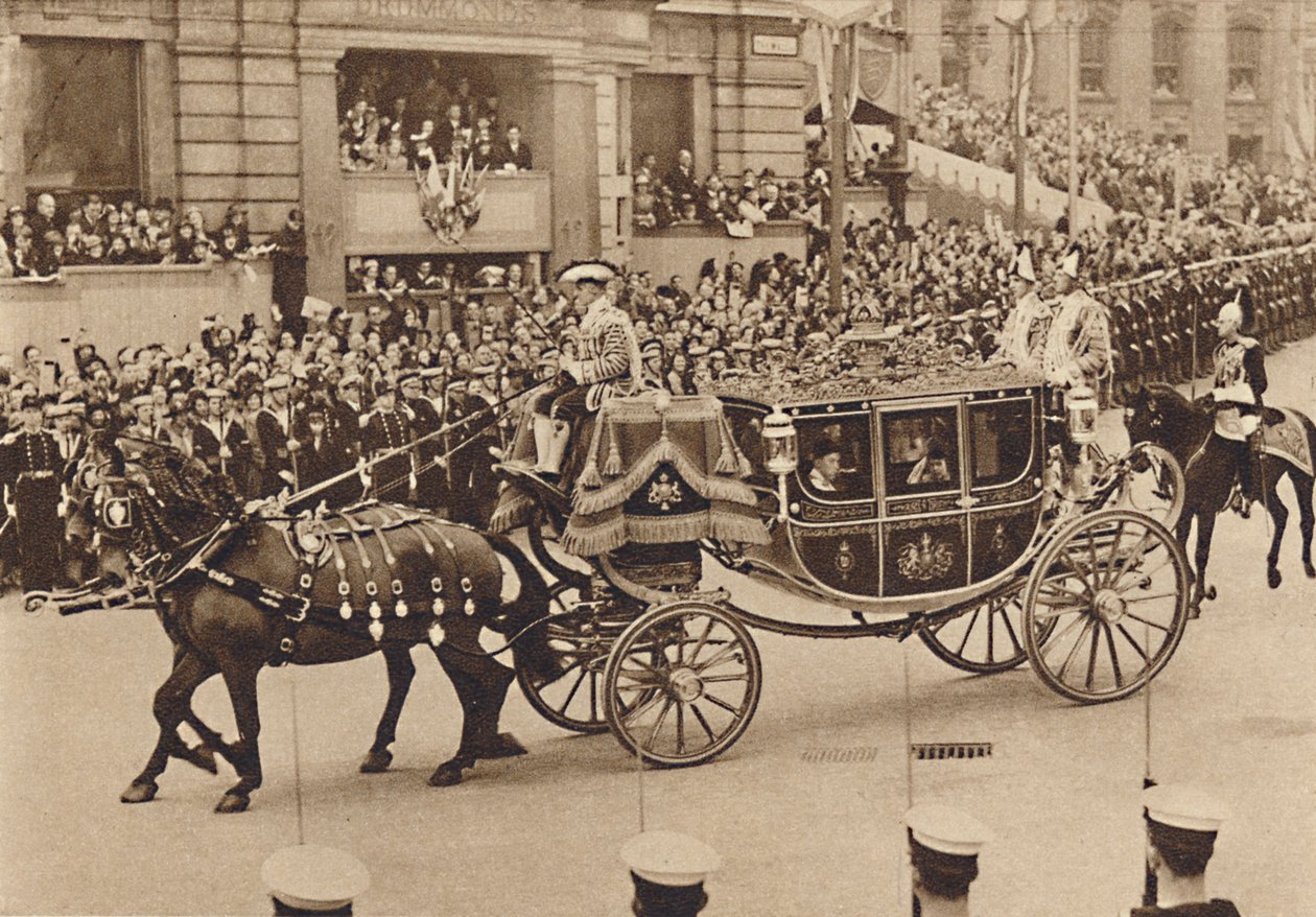 Princezna Elizabeth a její bratranec Lord Lascelles s princeznou Royal, 1937 od Unbekannt
