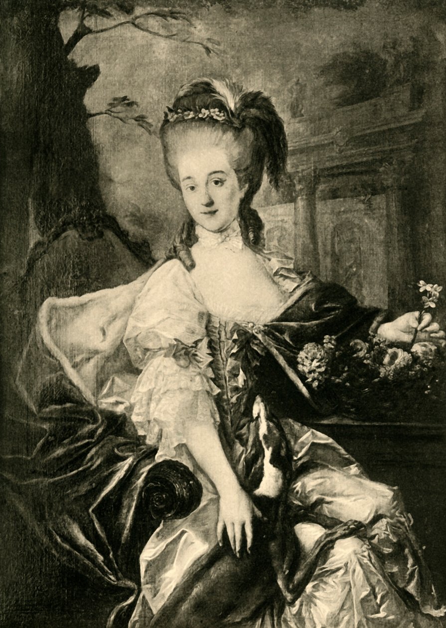 Princezna Elzbieta Izabela Czartoryska, 70. léta 18. století, 1903. od Unbekannt