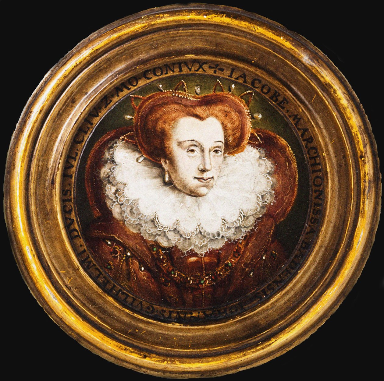 Princezna Jakobea Bádenská 1558-1597, 17. století od Unbekannt