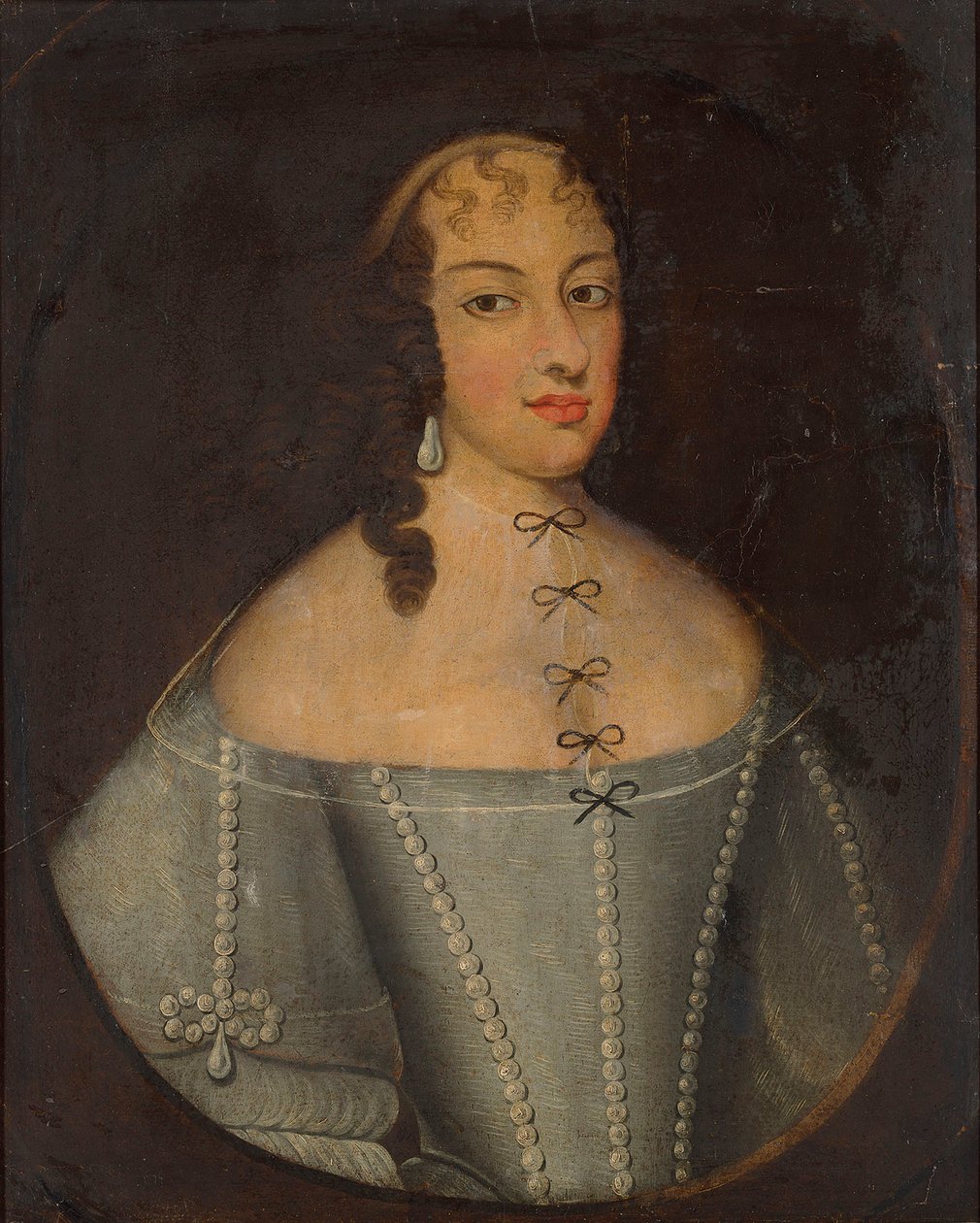 Princezna Margaret Yolande Savojská 1635-1663, vévodkyně z Parmy, 17. století. od Unbekannt