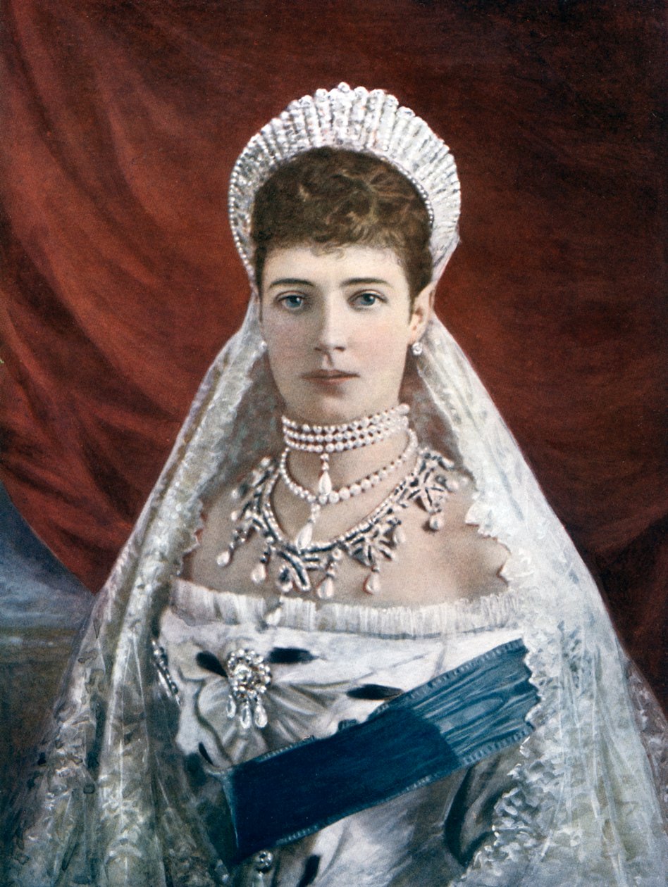 Princezna Marie Sophie Frederikke Dagmar, vdova císařovna Ruska, konec 19.-začátek 20. století od Unbekannt