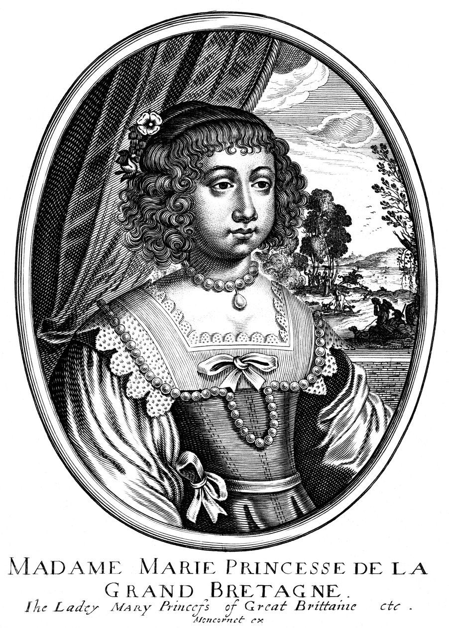 Princezna Marie 1631-1660 od Unbekannt