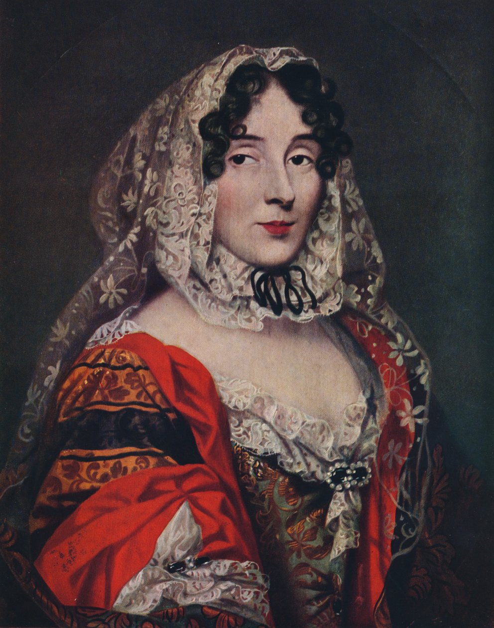 Princezna z Ursinů, Anne Marie de La Tremoille, c1670, 1939 od Unbekannt