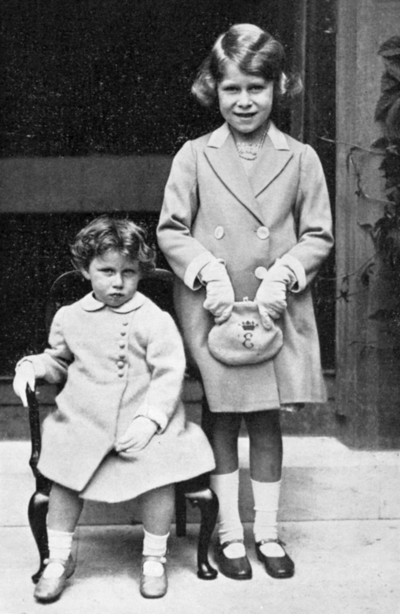 Princezny Elizabeth a Margaret, 1933 od Unbekannt