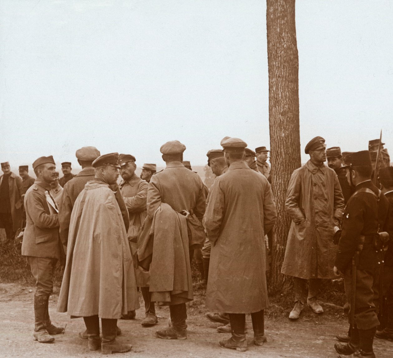 Vězni, Route de lEpine, Francie, c1914-c1918 od Unbekannt