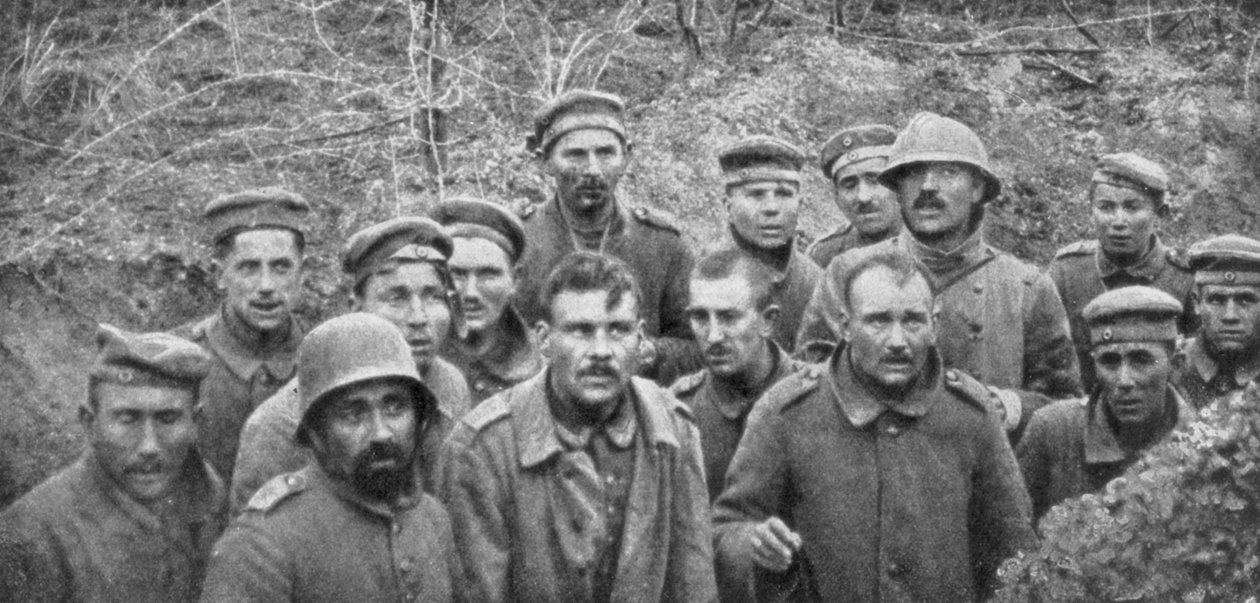 Vězni v díře, Remeš, první světová válka, duben 1917 od Unbekannt