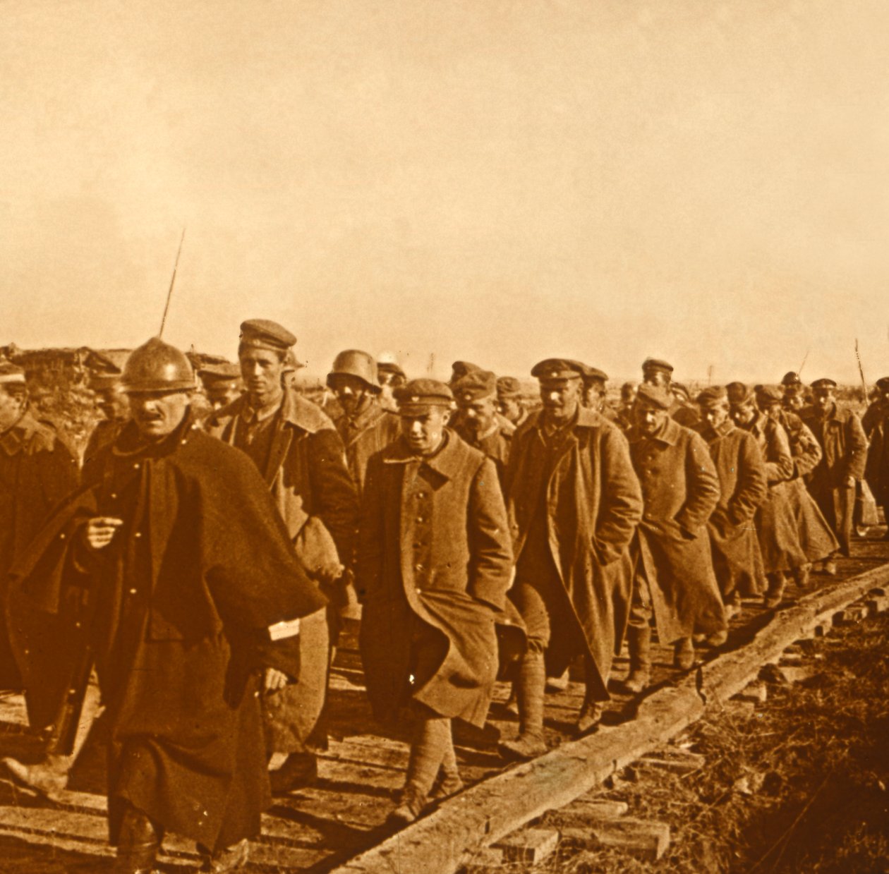 Váleční zajatci, c1914-c1918 od Unbekannt