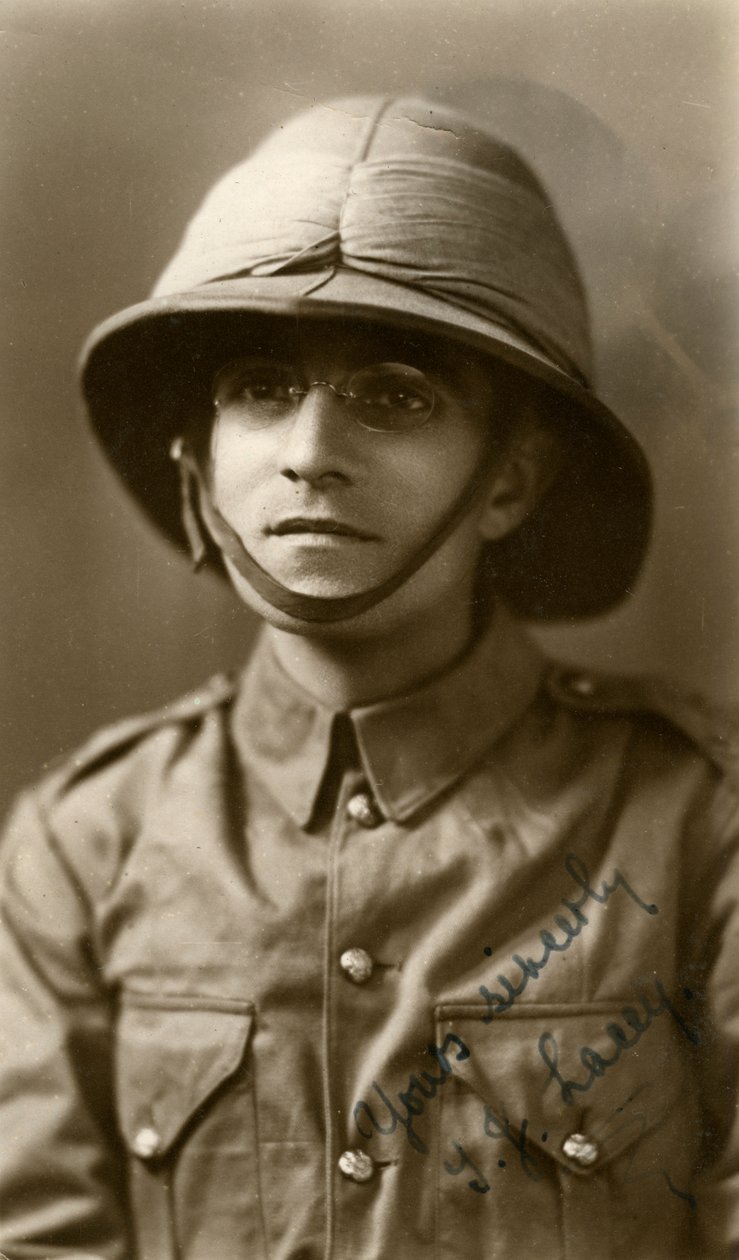 Vojín Lacey, 5. pluk východního Surrey, Chakrata, Indie, 1917 od Unbekannt