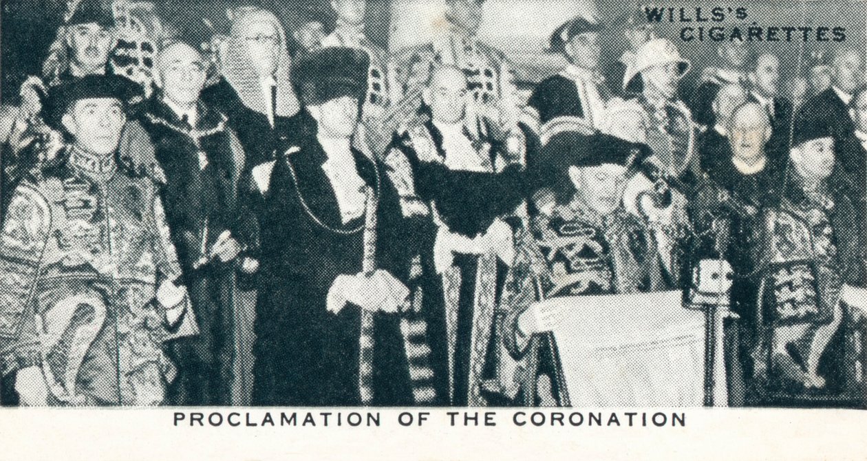 Provolání korunovace, 1936 1937 od Unbekannt