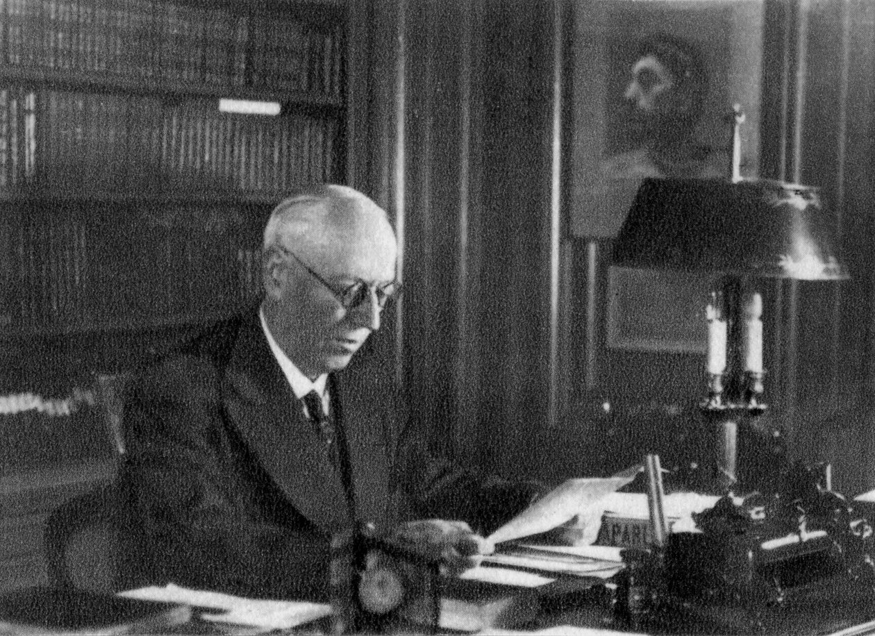 Profesor Charles Laubry, francouzský kardiolog, 1940 od Unbekannt
