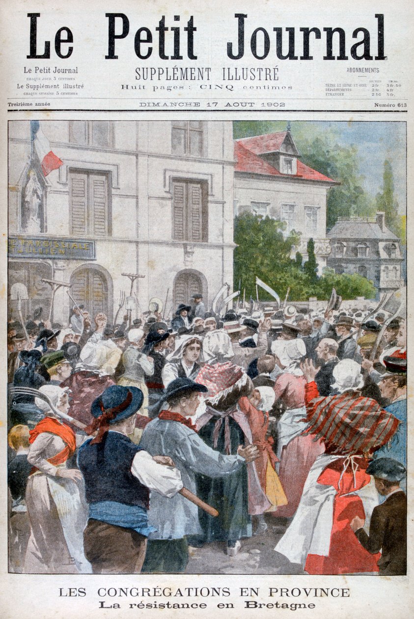 Protest v Bretani, 1902 od Unbekannt