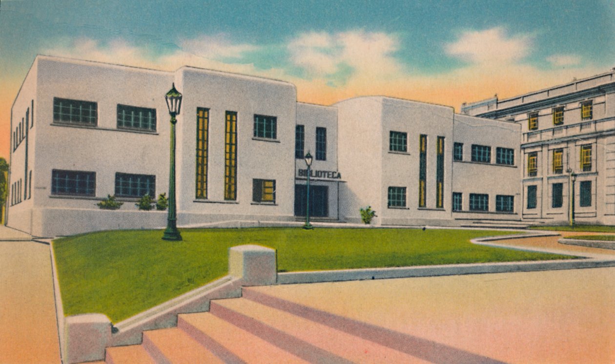 Veřejná knihovna, Barranquilla, c1940 od Unbekannt