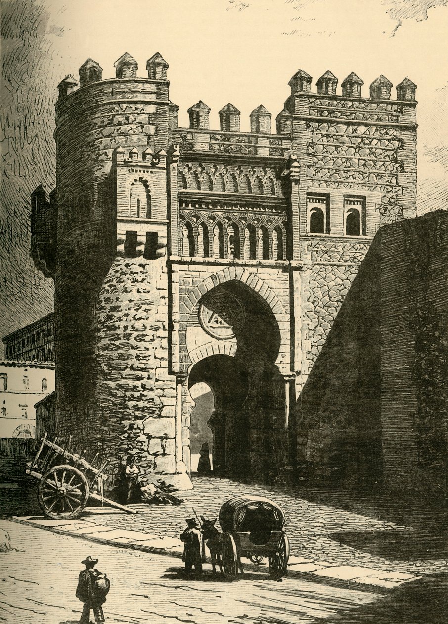 Puerta del Sol, Toledo, 1890. od Unbekannt