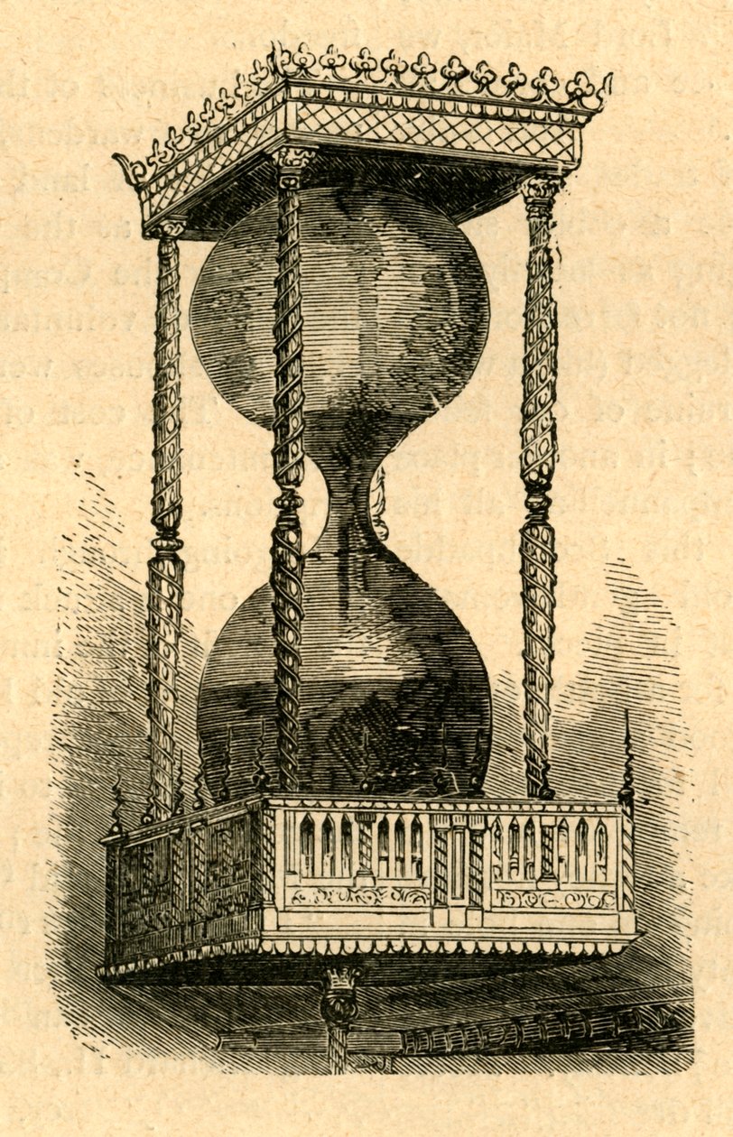 Kazatelna přesýpací hodiny, 1897. od Unbekannt