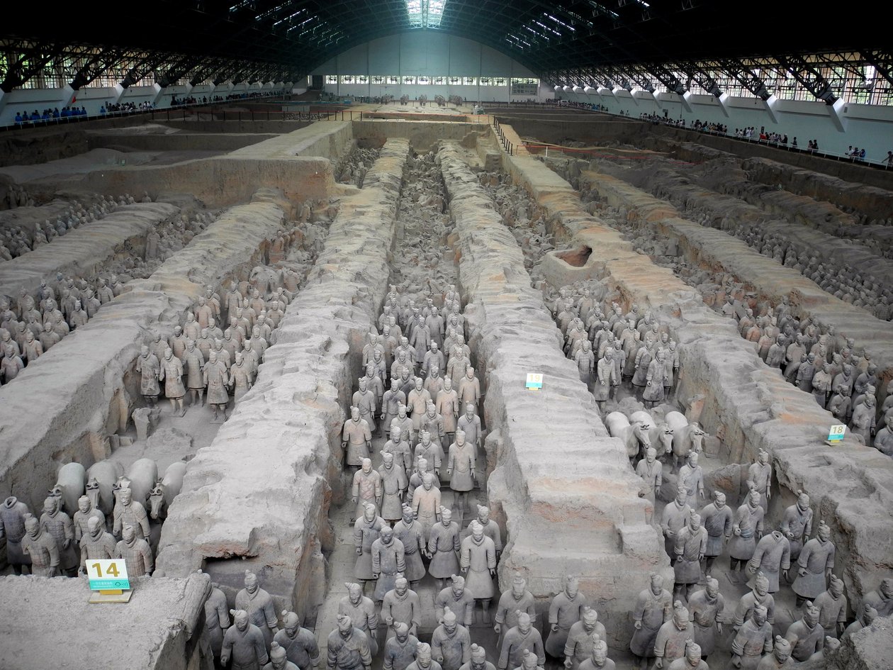 Q v shi Huang terakotové ruce ee od Unbekannt