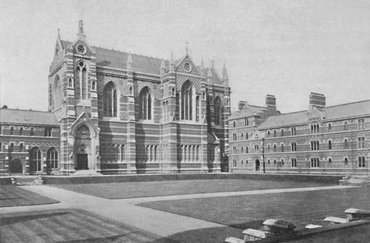 Quadrangle, Keble College, Oxford, 1904 od Unbekannt