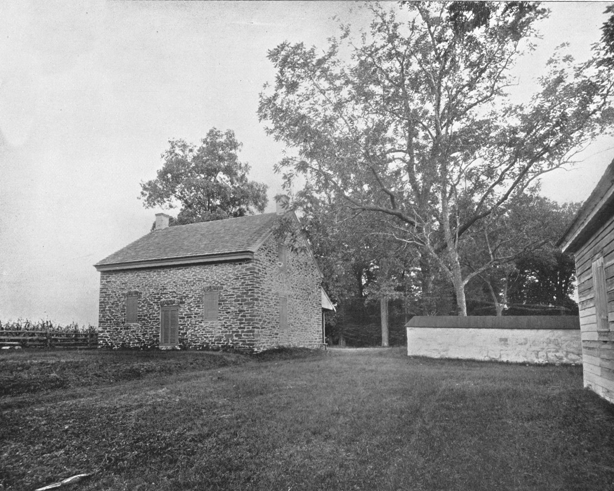 Quaker Meeting House, Battlefield of Princeton, New Jersey, USA, c1900. od Unbekannt