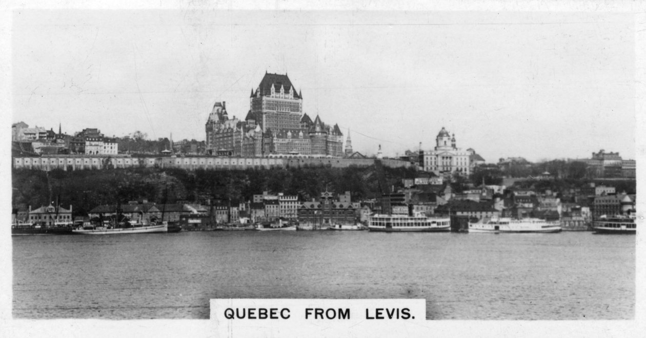 Quebec z Levis, Kanada, c1920 od Unbekannt