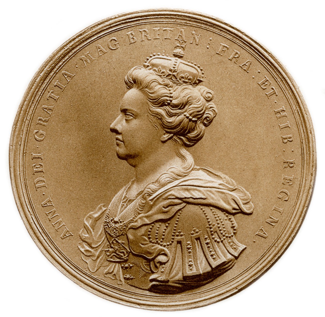 Královna Anna, 1702, 1906 od Unbekannt
