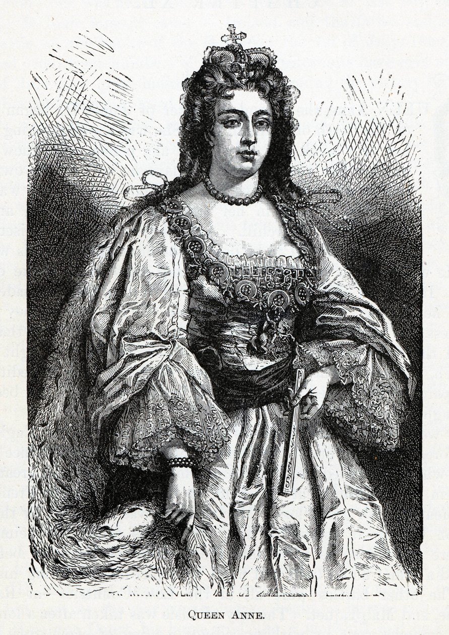 Královna Anna, 1882 od Unbekannt