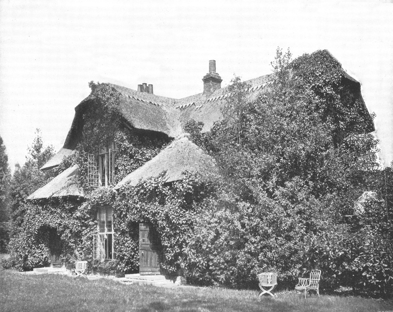 Queen Charlottes Cottage, Kew Gardens, Londýn, 1894. od Unbekannt