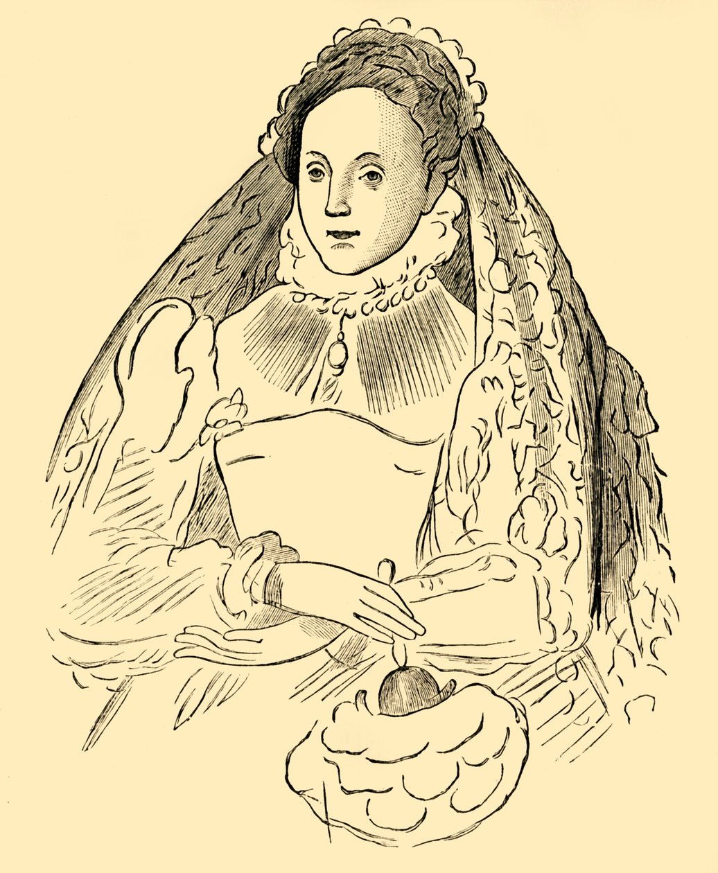 Královna Alžběta, 1881. od Unbekannt
