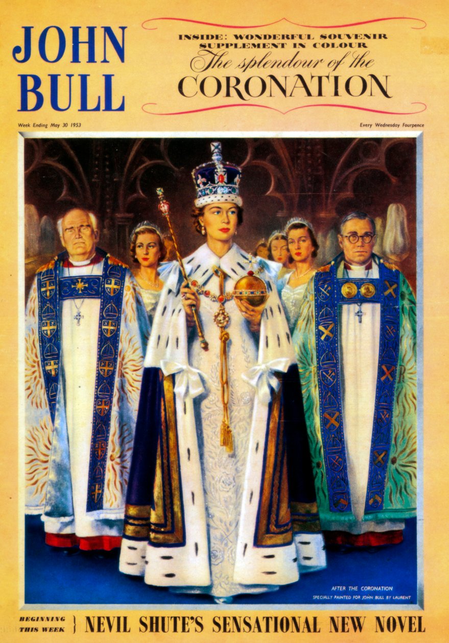 Královna Alžběta II b1926, 1953 od Unbekannt