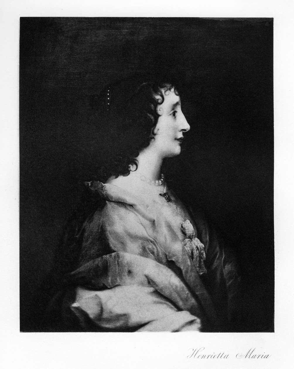 Královna Henrietta Maria, královna choť Anglie, Skotska a Irska, 1907 od Unbekannt