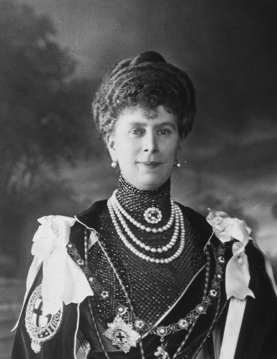 Queen Mary, choť krále Jiřího V. Spojeného království, c1910 od Unbekannt
