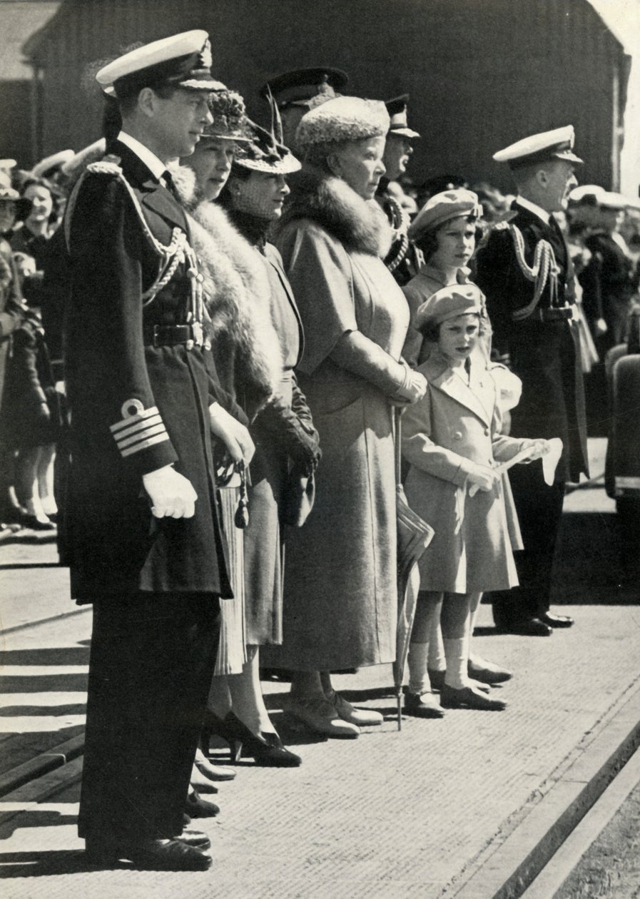 Queen Mary se vydává na návštěvu Kanady, 1939, 1951. od Unbekannt