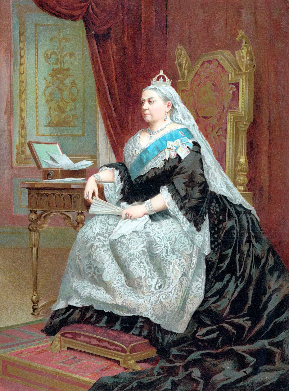 Královna Viktorie 1819-1901 v době jejího zlatého jubilea, 1887 od Unbekannt
