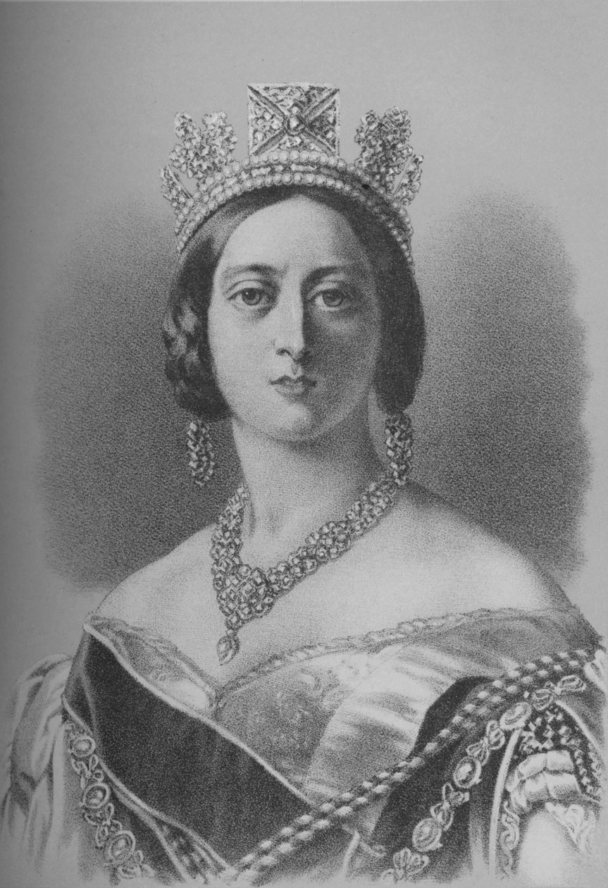 Královna Viktorie, 1843 1936 od Unbekannt